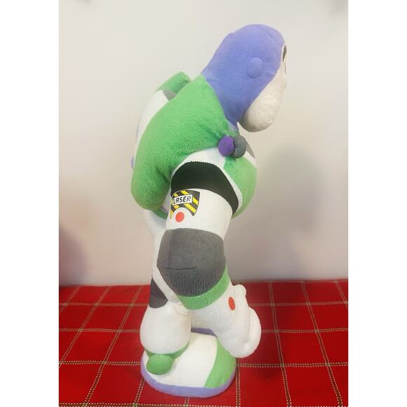 Gemmy Buzz Light Year Toy Story Large 26 Inch Plush Plushie Stand BIG ME Musical - Picture 2 of 9